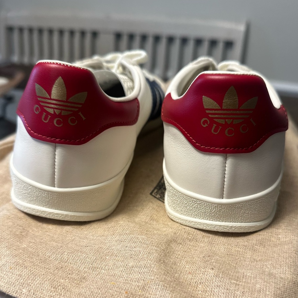 Adidas X Gucci Gazelle Sneakers US Men 6 Women 7 NEW! HQ8849 - Picture 5 of 9